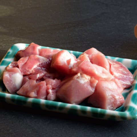 Bio Gulasch geschnitten