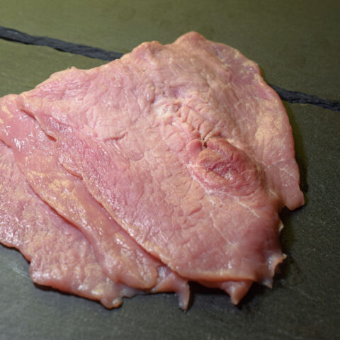 Bio Schnitzl geschnitten